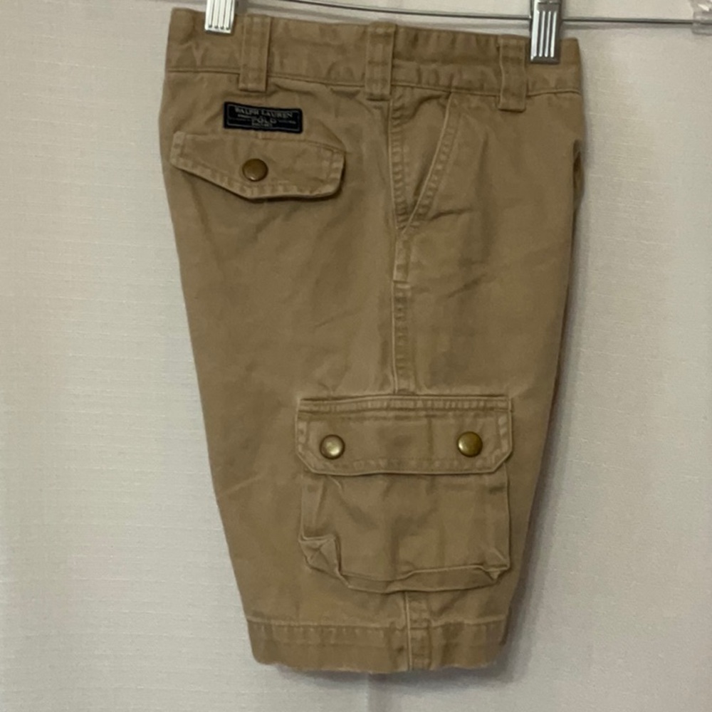 Polo By Ralph Lauren Kid Beige Cargo Shorts Size 6 - Picture 4 of 9